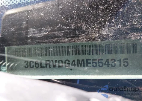 2021 Ram Promaster 2500 High Roof 159 Wb z USA, uszkodzony, nr VIN 3C6LRVDG4ME554315